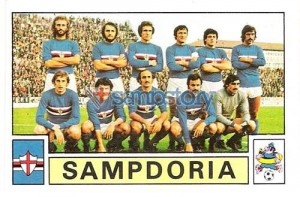 Figurina Calciatori - Edizioni Panini - 1975-76 Squadra Sampdoria