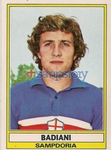 Figurina Calciatori - Edizioni Panini - 1973-74 Badiani