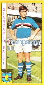 Figurina Calciatori - Edizioni Panini - 1969-70 Salvi