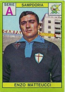 Figurina Calciatori - Edizioni Panini - 1968-69 Matteucci