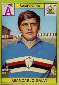 Figurina Calciatori - Edizioni Panini - 1968-69 Salvi