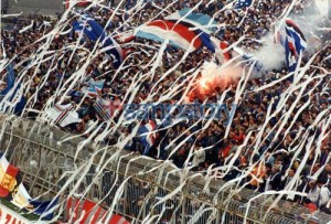 Tifoseria 1988-89 Sampdoria Dinamo Bucarest