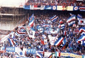 Tifoseria 1988-89 Sampdoria Fiorentina