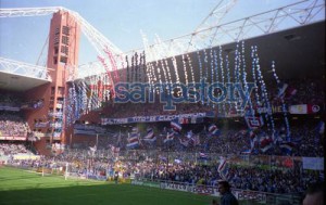 Tifoseria 1990-91 Sampdoria Cagliari
