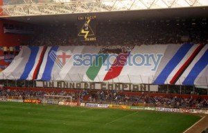 Tifoseria 1991-92 Sampdoria Fiorentina